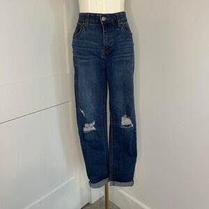 LuLaRoe Blue Distressed Women Jeans